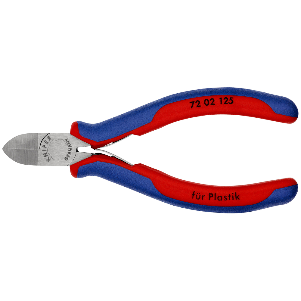 Pince coupante cote pr plastique 125mm KNIPEX - 72 02 125