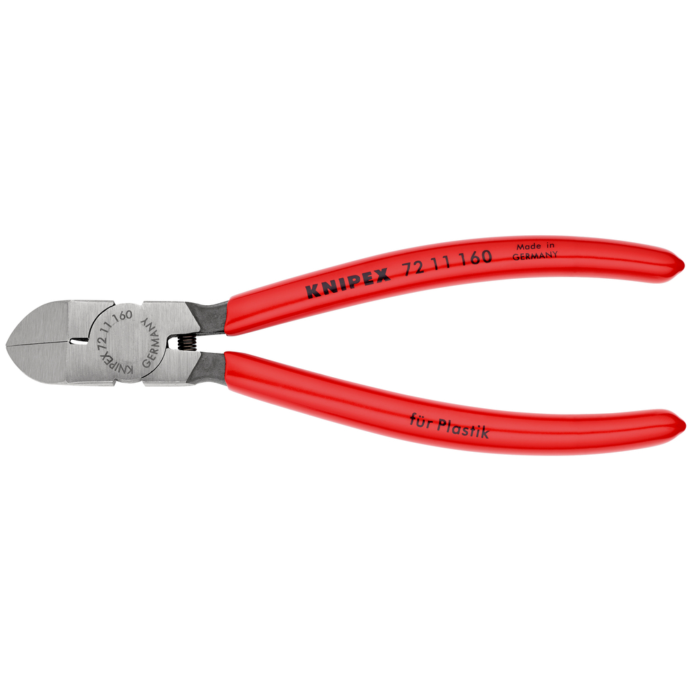 Pince cpte cote pour plastique 160mm 45° KNIPEX - 72 11 160