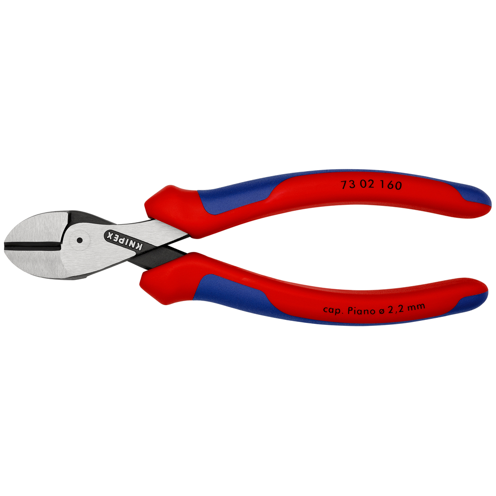 Pince coupante de côté à forte démultiplication X-cut 160mm KNIPEX - 73 02 160 SB