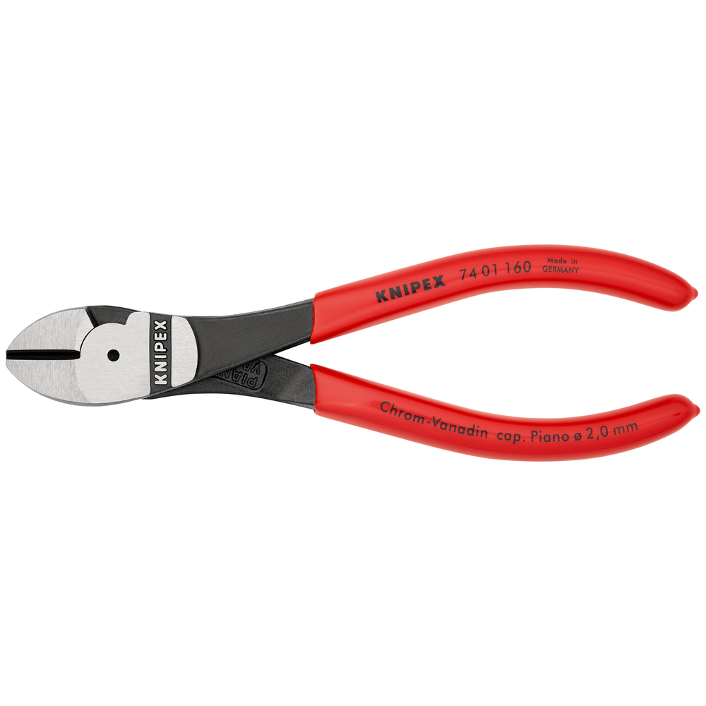Pince coupante cote forte démultiplication 160mm KNIPEX - 74 01 160 SB