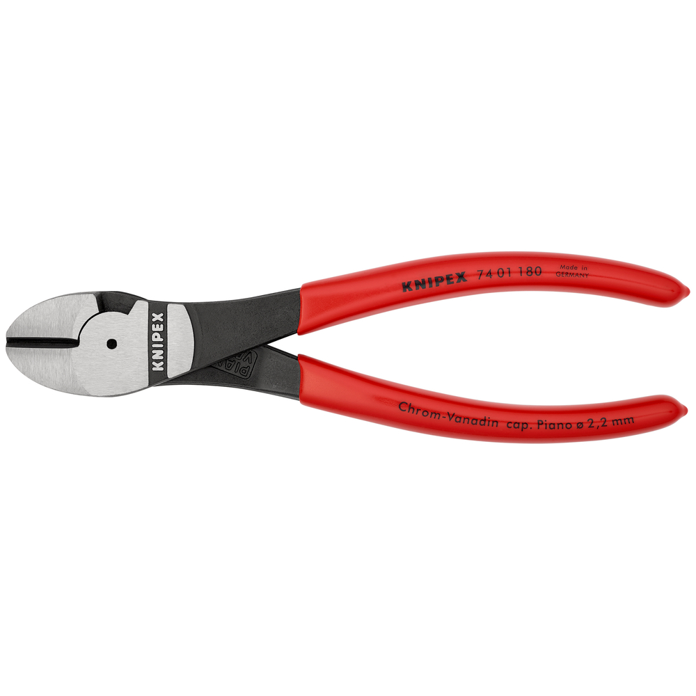 Pce coupante cote fte demultiplic. 180mm KNIPEX - 74 01 180 SB