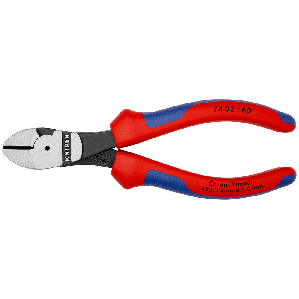 Pince coupante de côté à forte démultiplication 160mm KNIPEX - 74 02 160