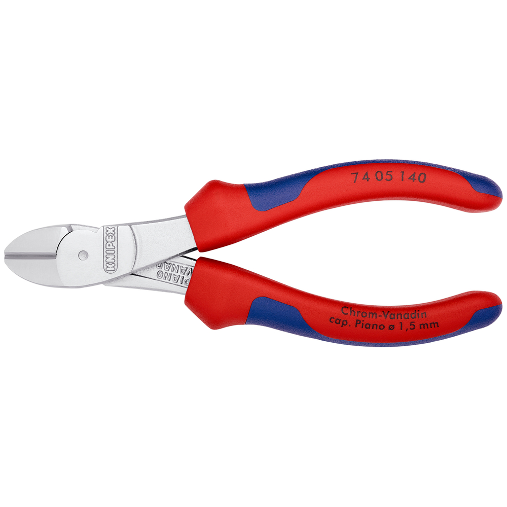 Pce cpte cote fte demult. 140mm chrome KNIPEX - 74 05 140
