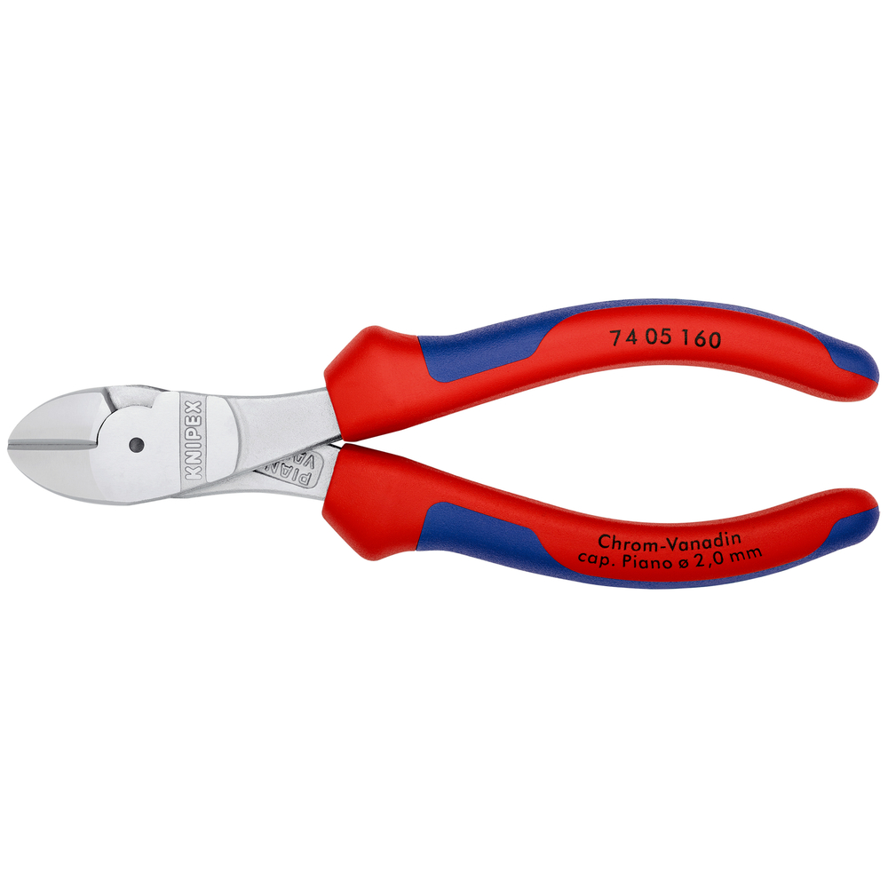 Pce cpte cote fte demult. 160mm chrome KNIPEX - 74 05 160