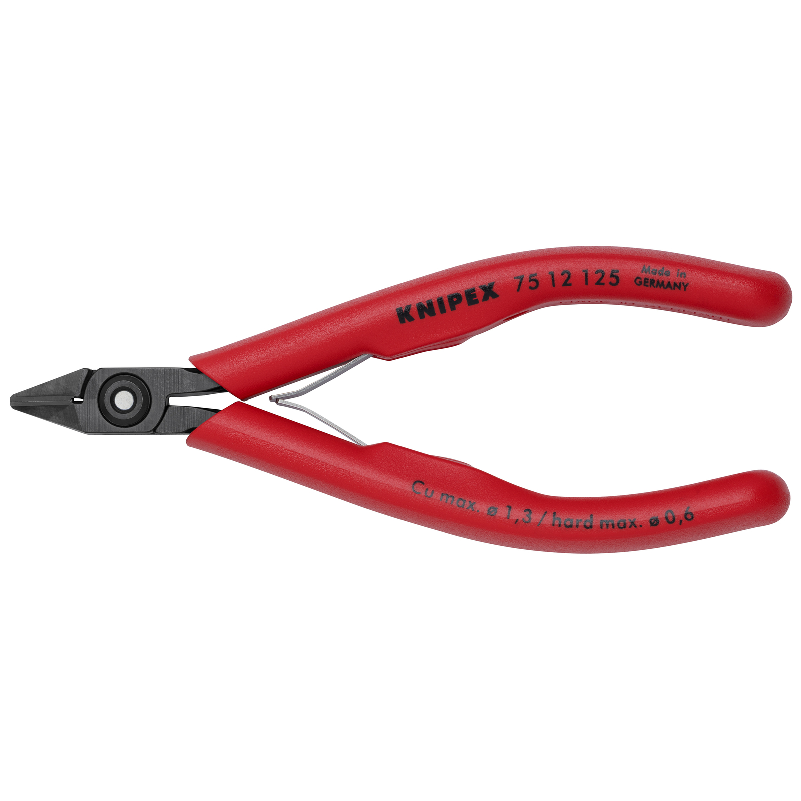Pince coupante de côté pour l’électronique 125mm KNIPEX - 7512125