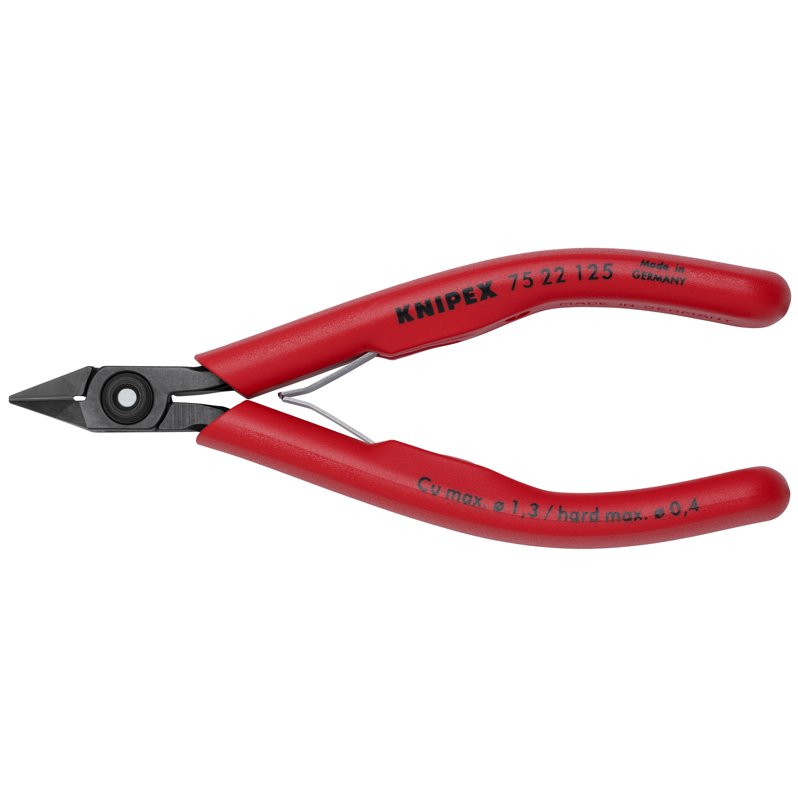 Pince coupante de côté pour l’électronique 125mm KNIPEX - 7522125
