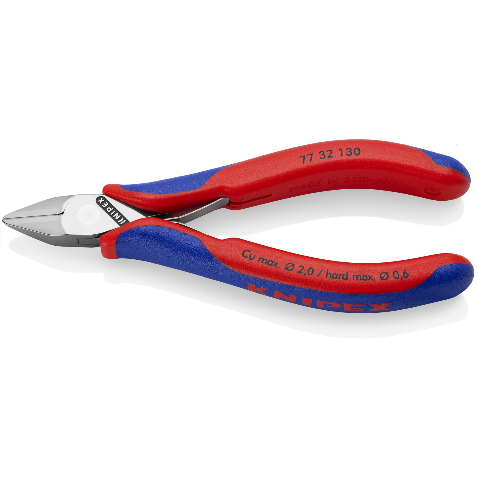 Pinces coupantes de côté pour l’électronique ESD avec gaines bi-matière 130 mm KNIPEX - 7732130