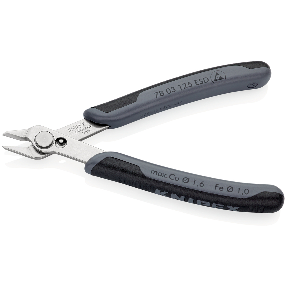 Pince coupante super knips 125mm esd KNIPEX - 78 03 125 ESD