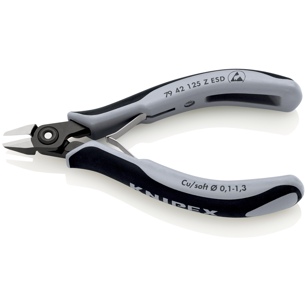 Pince coupante cote electro 125mm esd KNIPEX - 79 42 125 Z ESD