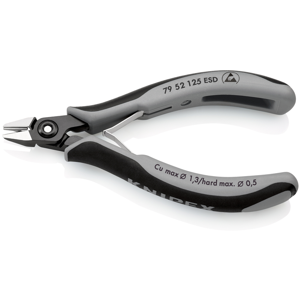 Pince coupante cote electro 125mm esd KNIPEX - 79 52 125 ESD