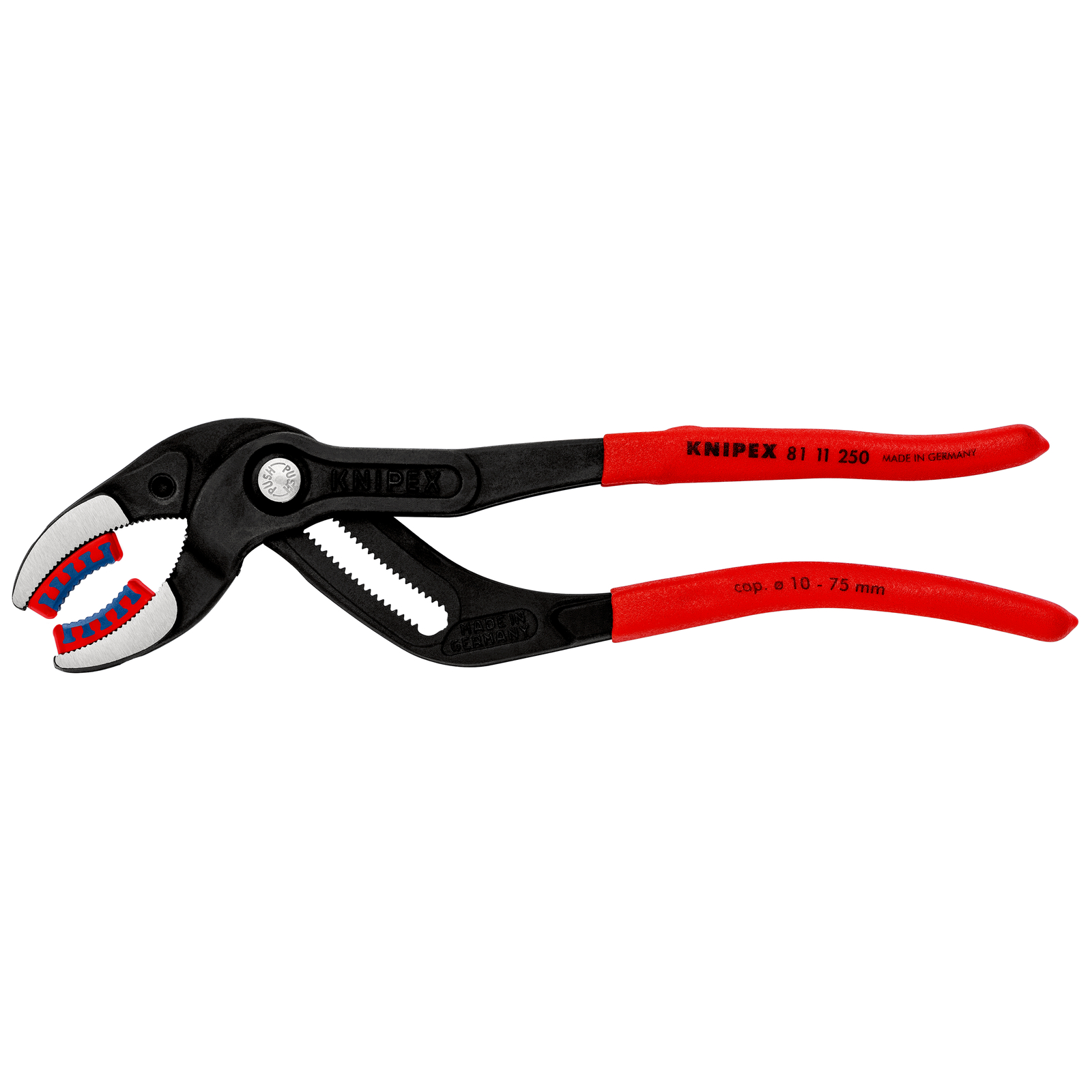 Pince pour siphons et connecteurs à becs plastique 250mm - Gainage PVC KNIPEX - 8111250