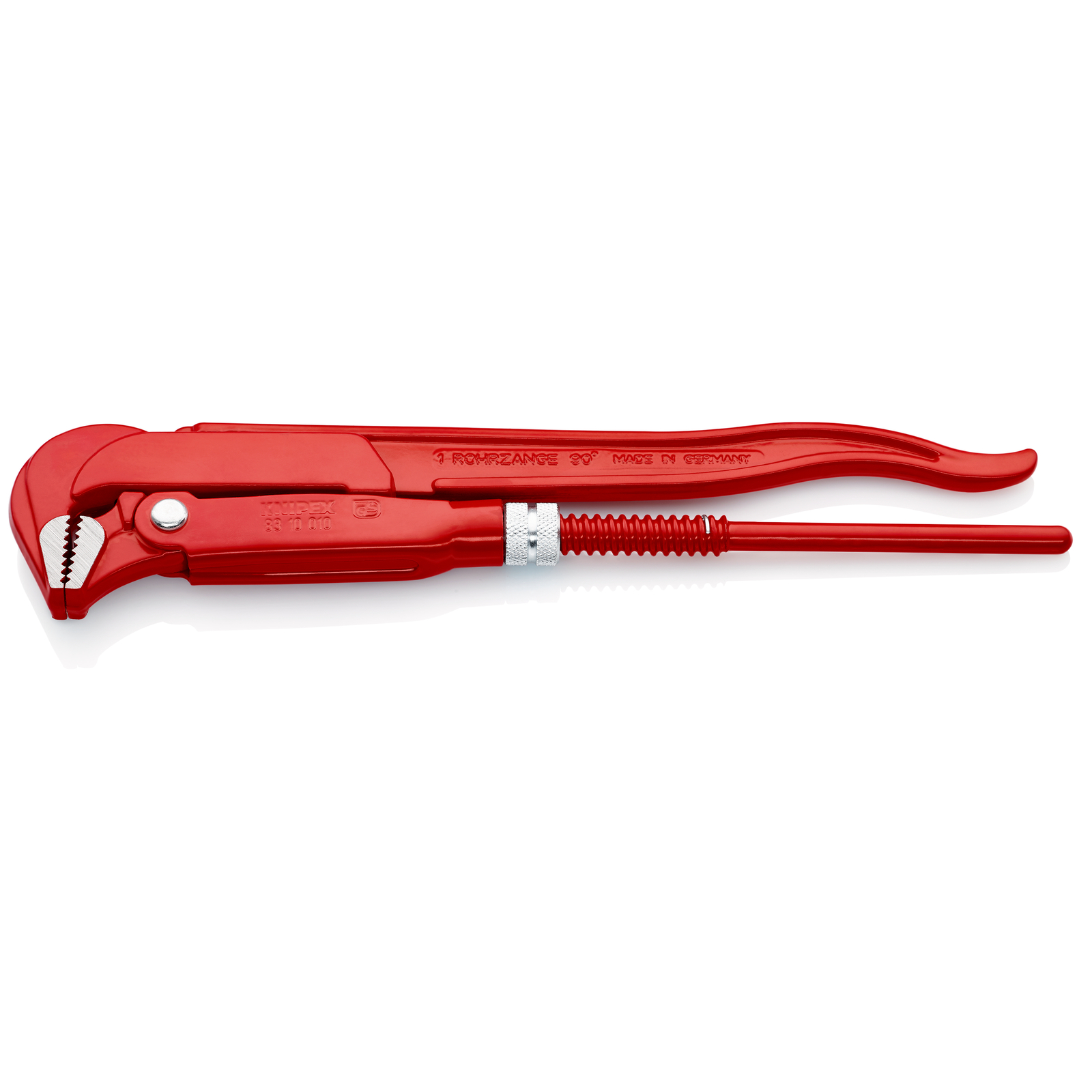 Clé serre-tubes 310mm avec mâchoires coudées à 90° - Ouverture: 42mm KNIPEX - 8310010