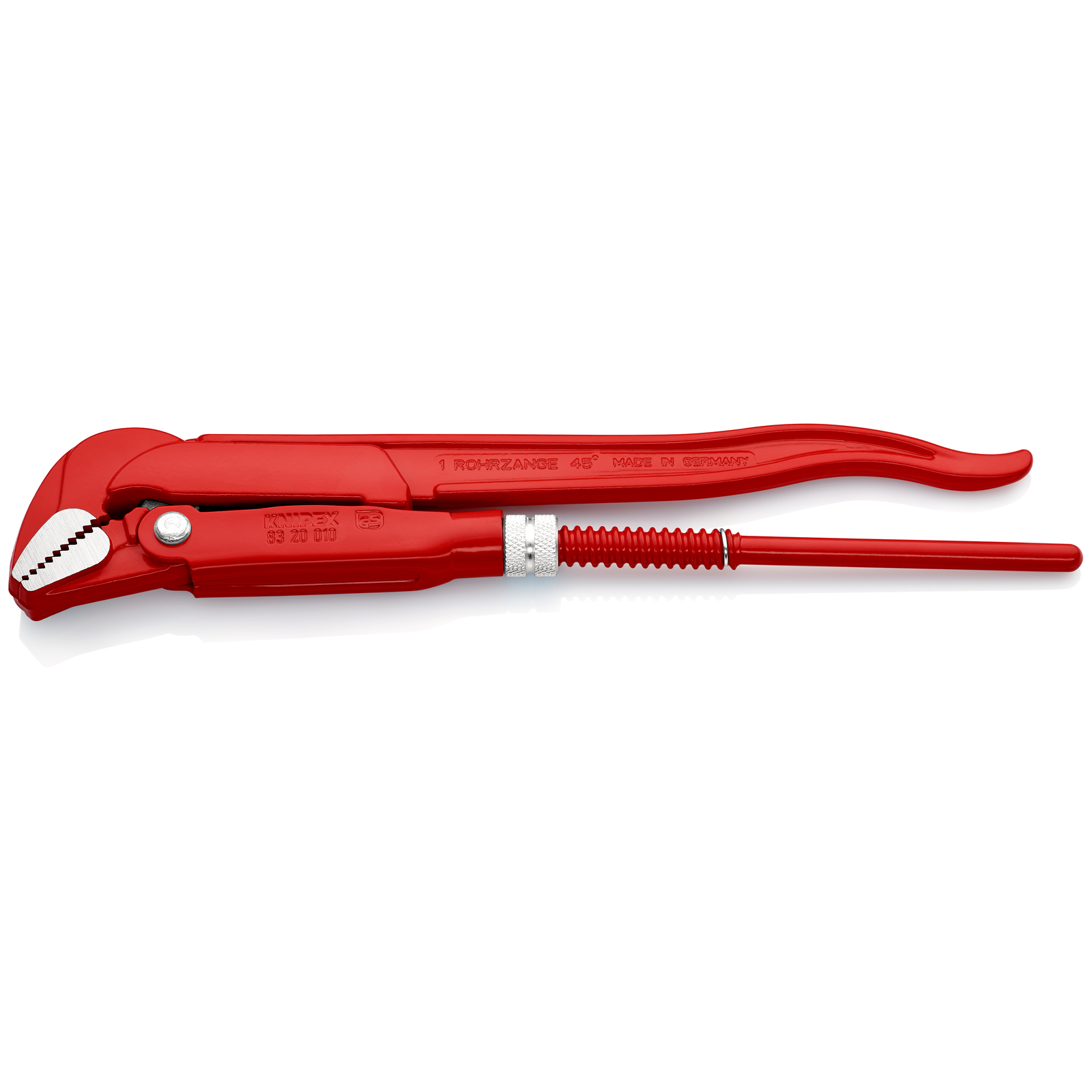 Clé serre-tubes 320mm avec mâchoires coudées à 45° - Ouverture: 42mm KNIPEX - 8320010