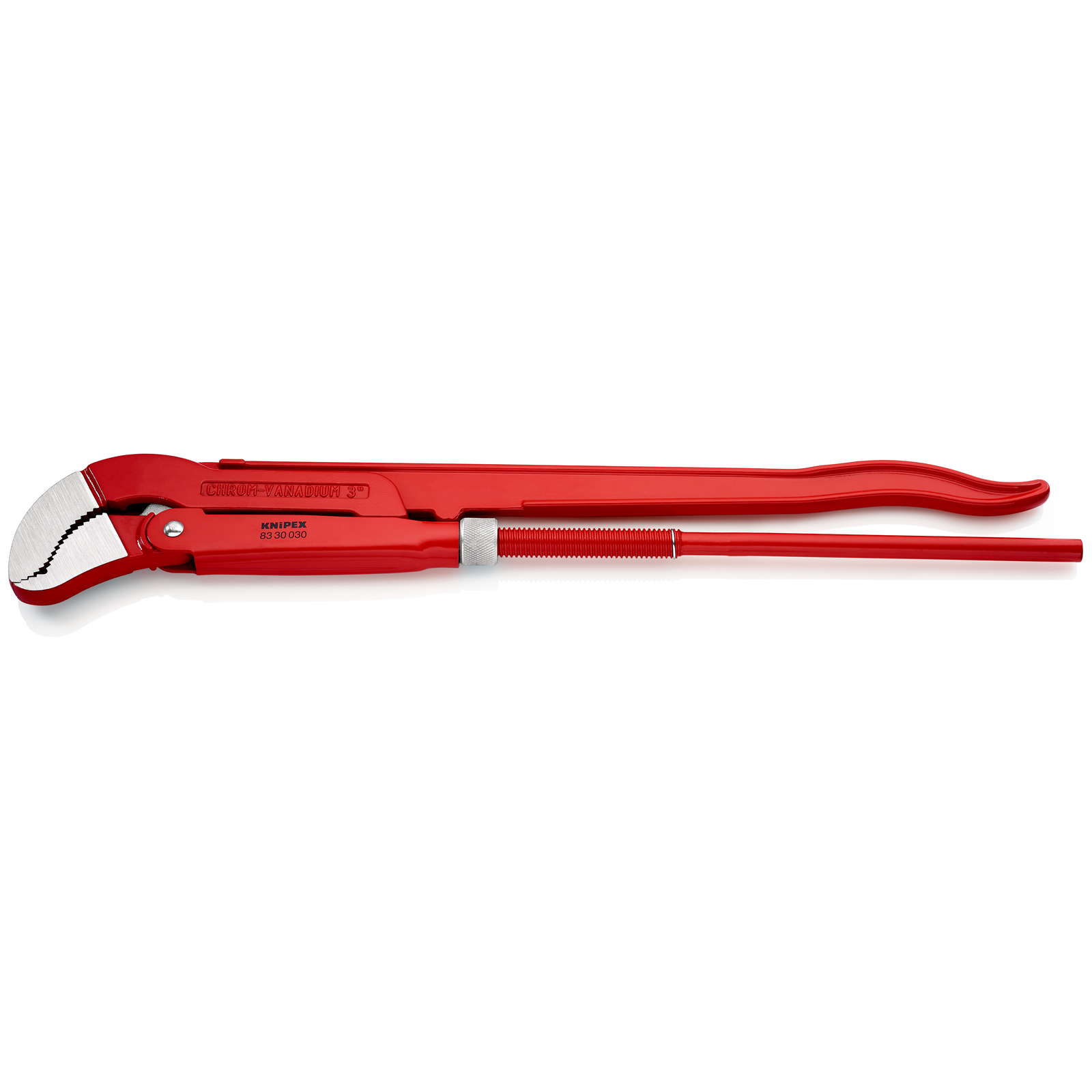 Clé serre-tubes 680mm à mâchoires coudées en S - Ouverture: 10 - 120mm KNIPEX - 8330030