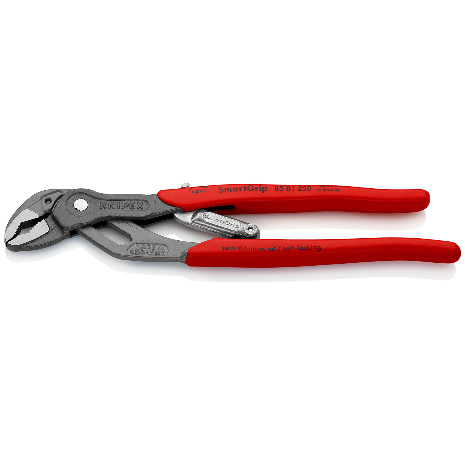 Pince SmartGrip multiprise à réglage automatique 250mm - Gainage PVC - SC KNIPEX - 8501250SB