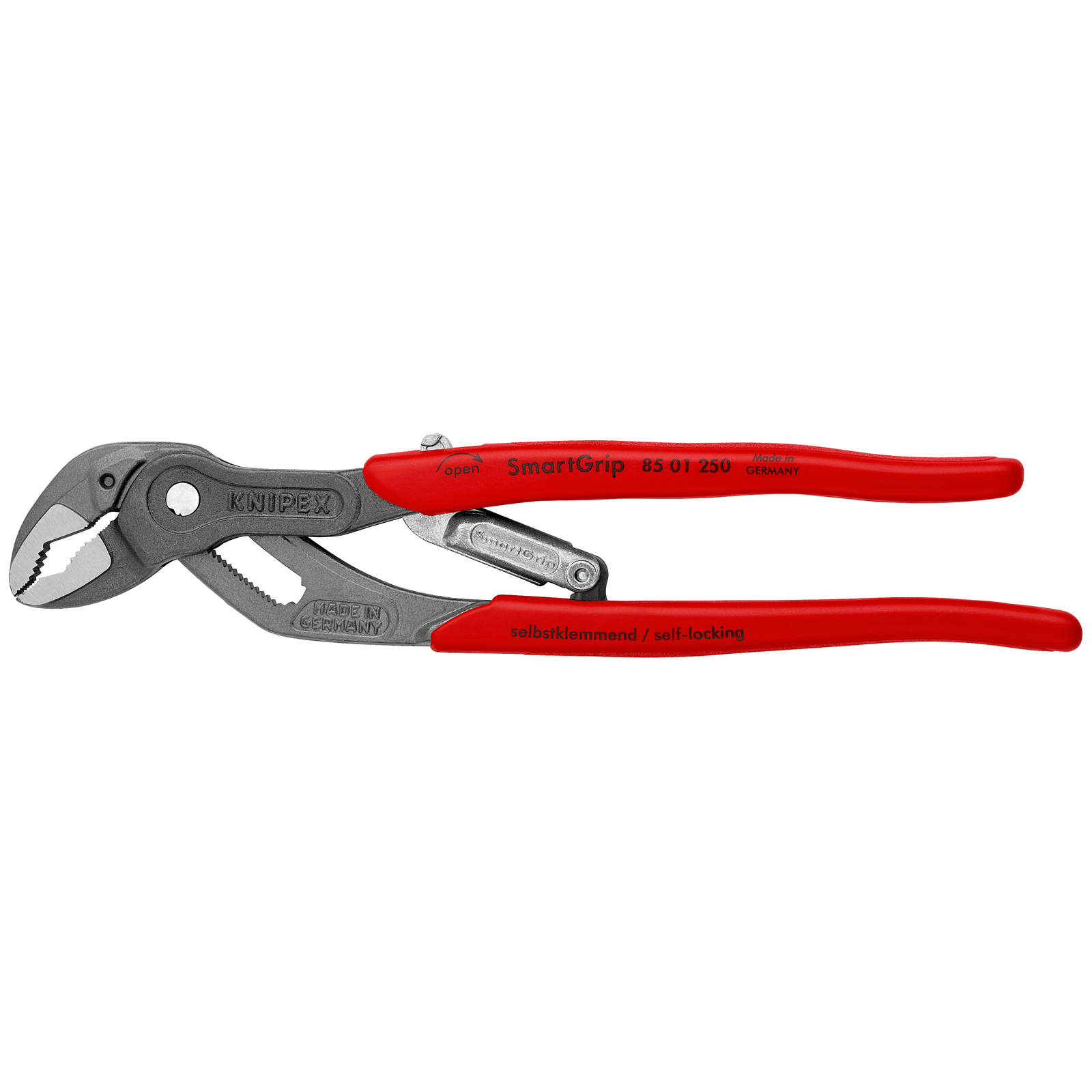 Pince SmartGrip multiprise à réglage automatique 250mm - Gainage PVC KNIPEX - 8501250