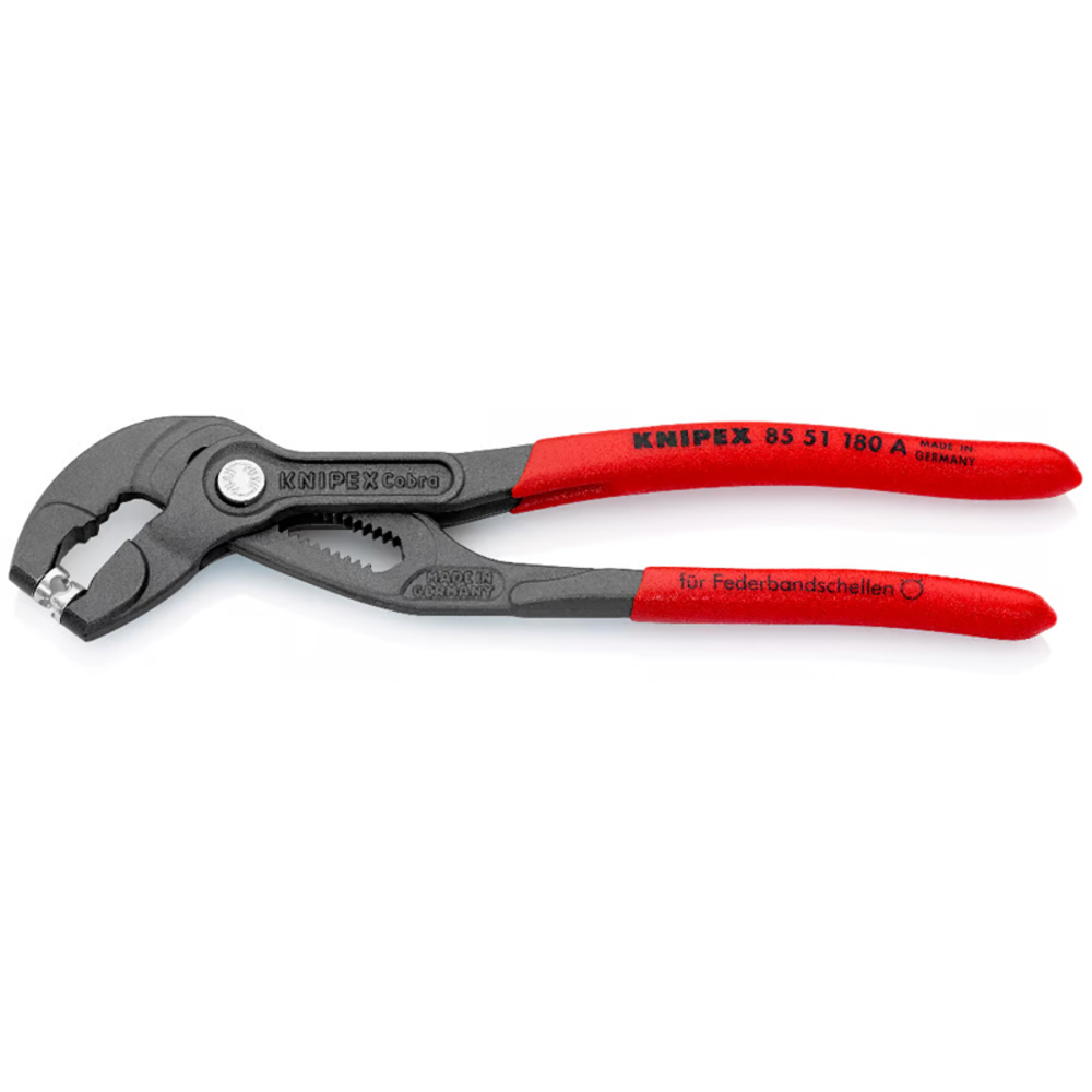 Pince KNIPEX à colliers autoserrants 180 mm 85 51 180 A SB