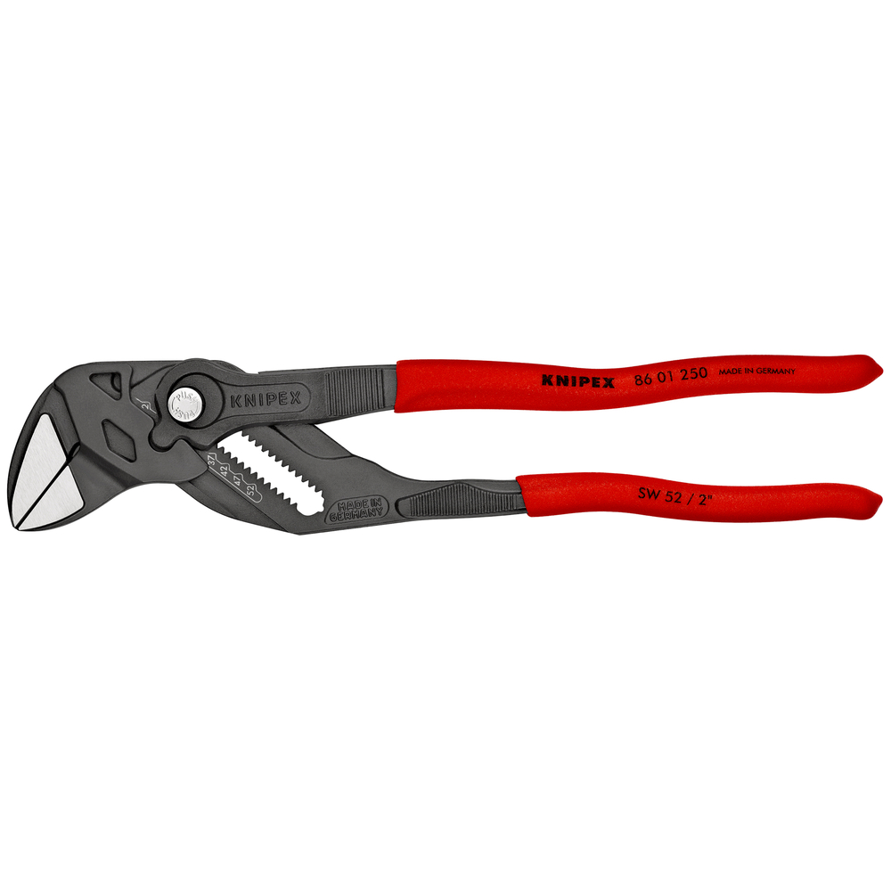Pince cle KNIPEX 250mm gaine pvc sur carte - 86 01 250 SB