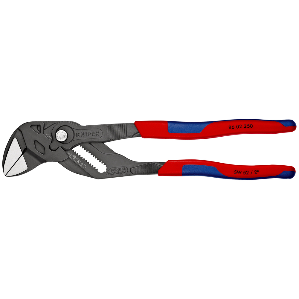 Pince cle 250mm brunie bimatiere KNIPEX - 86 02 250 SB