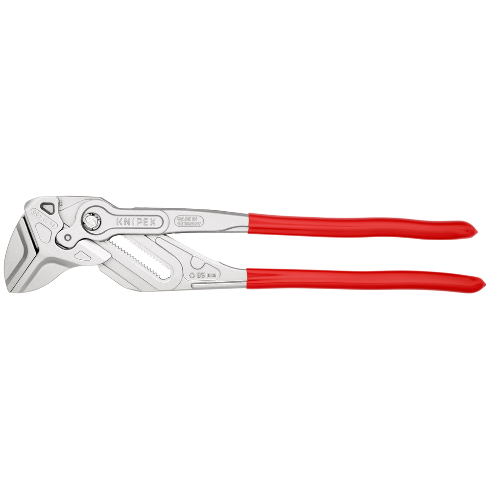 Pince cle xl 400mm chrome gaine pvc KNIPEX - 86 03 400