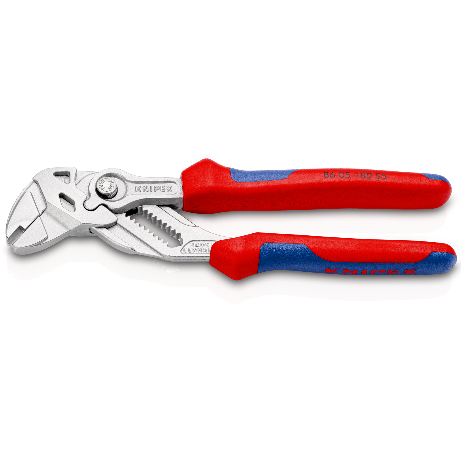 Pince-clé 180mm - Tranchant 45° - Pour enlever les écrous en alu type Hi-Lok KNIPEX - 8605180S4