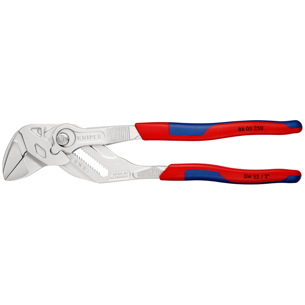 Pince-clé - 250 mm - sur carte, sous blister - KNIPEX - 86 05 250 SB