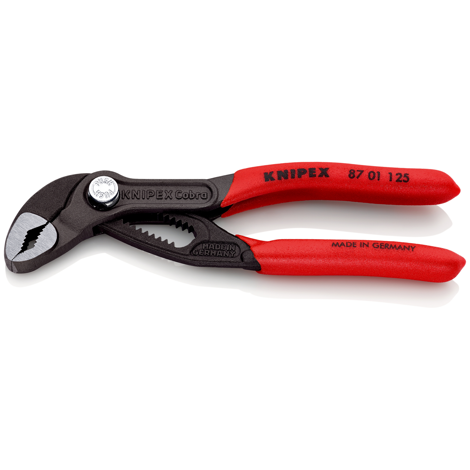 Pince multiprise Cobra 125mm - Gainage PVC - Ouverture 27mm - 13 positions - SC KNIPEX - 8701125SB
