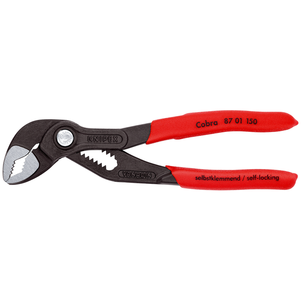Pince multiprise cobra ouverture 32mm KNIPEX 150mm sur carte - 87 01 150 SB