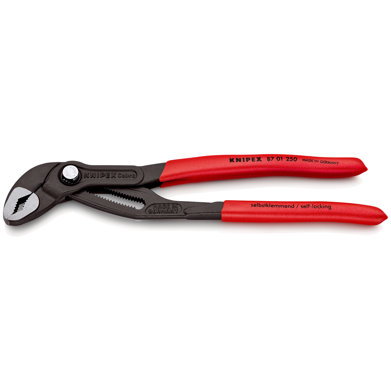 Pince multiprise Cobra 250mm - Gainage PVC - Ouverture 46mm - 25 positions KNIPEX - 8701250