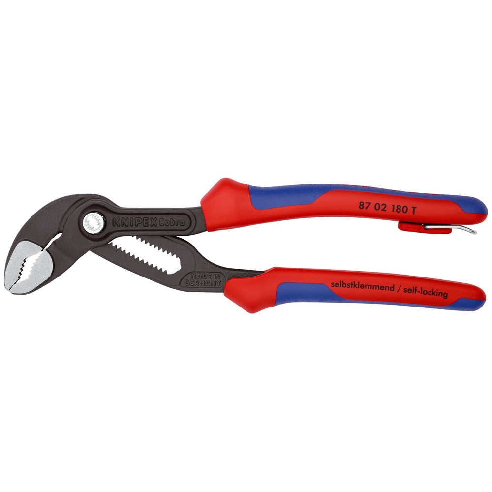 Pince multiprise cobra 180mm antichute KNIPEX - 87 02 180 T BK