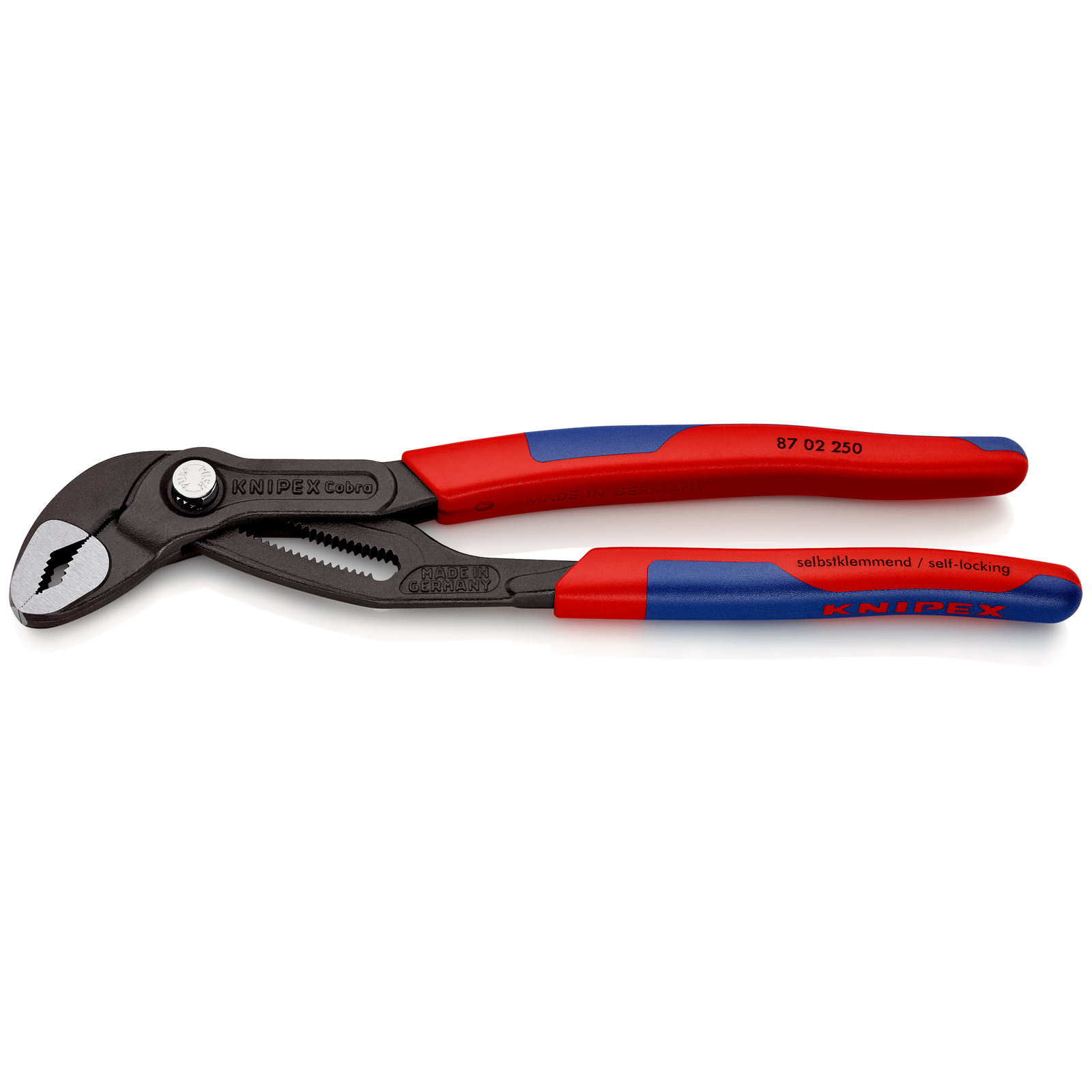 Pince multiprise Cobra 250mm - Bi-matière - Ouverture 46mm - 25 positions KNIPEX - 8702250