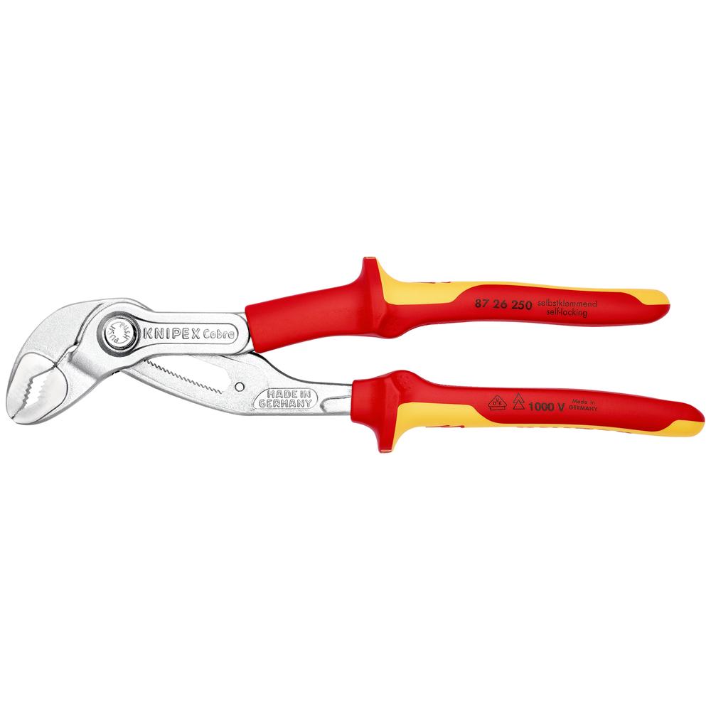 Pince multipr. cobra® 250mm chrome 1000v KNIPEX - 87 26 250