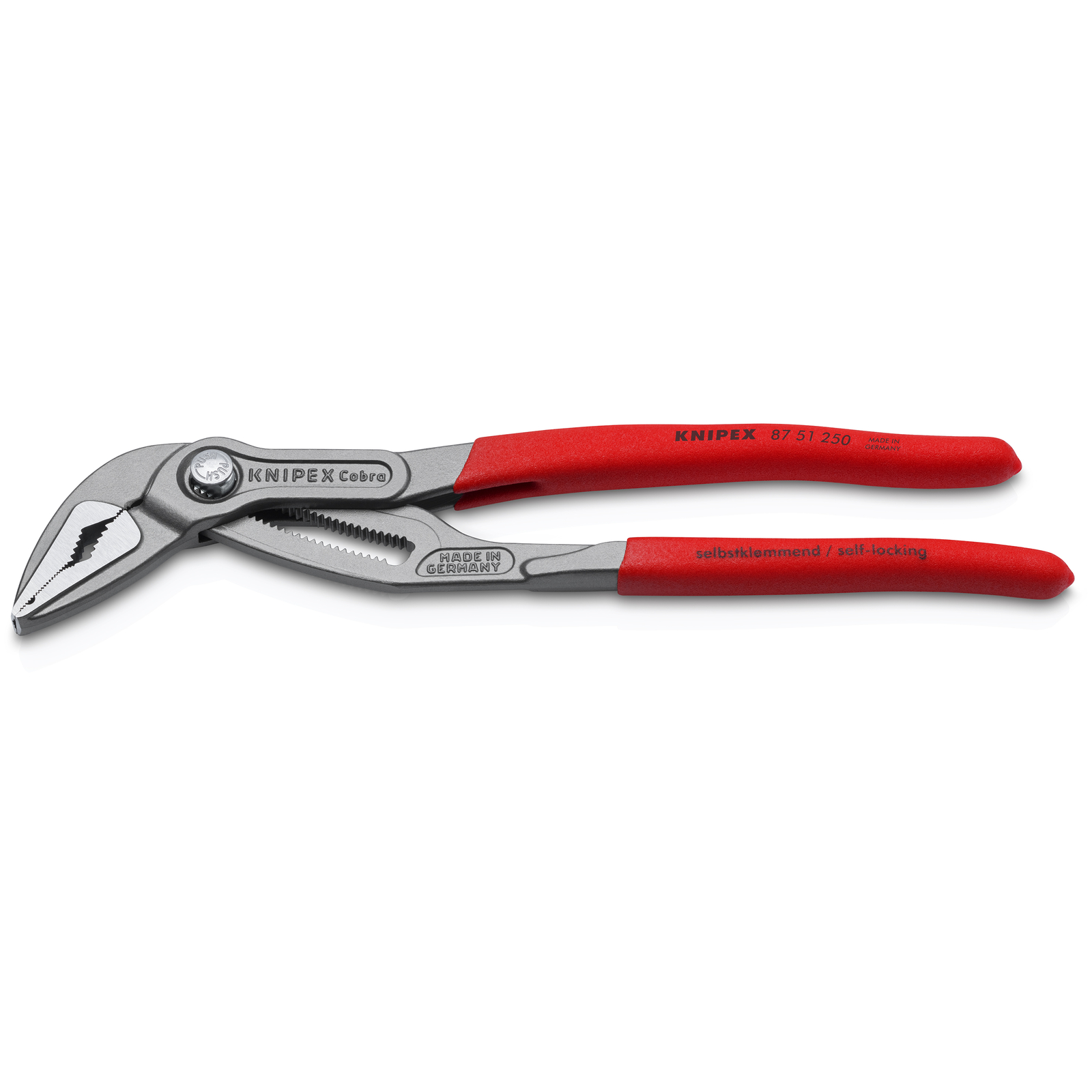 Pince multiprise Cobra effilée 250mm - PVC - Ouverture 34mm - 19 positions - SC KNIPEX - 8751250SB