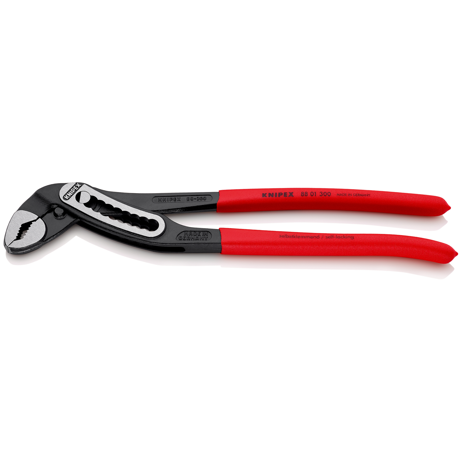 Pince multiprise Alligator 300mm - PVC - Ouverture 60mm - 9 positions - SC KNIPEX - 8801300SB
