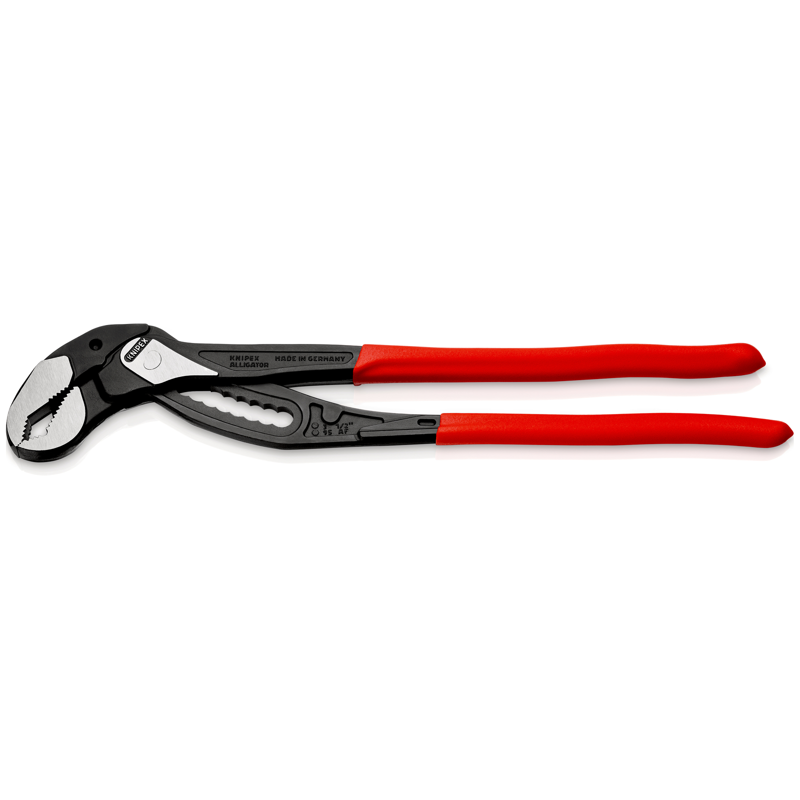 Pince multiprise Alligator XL 400mm Gainage PVC Ouverture 95mm 11 positions KNIPEX - 8801400