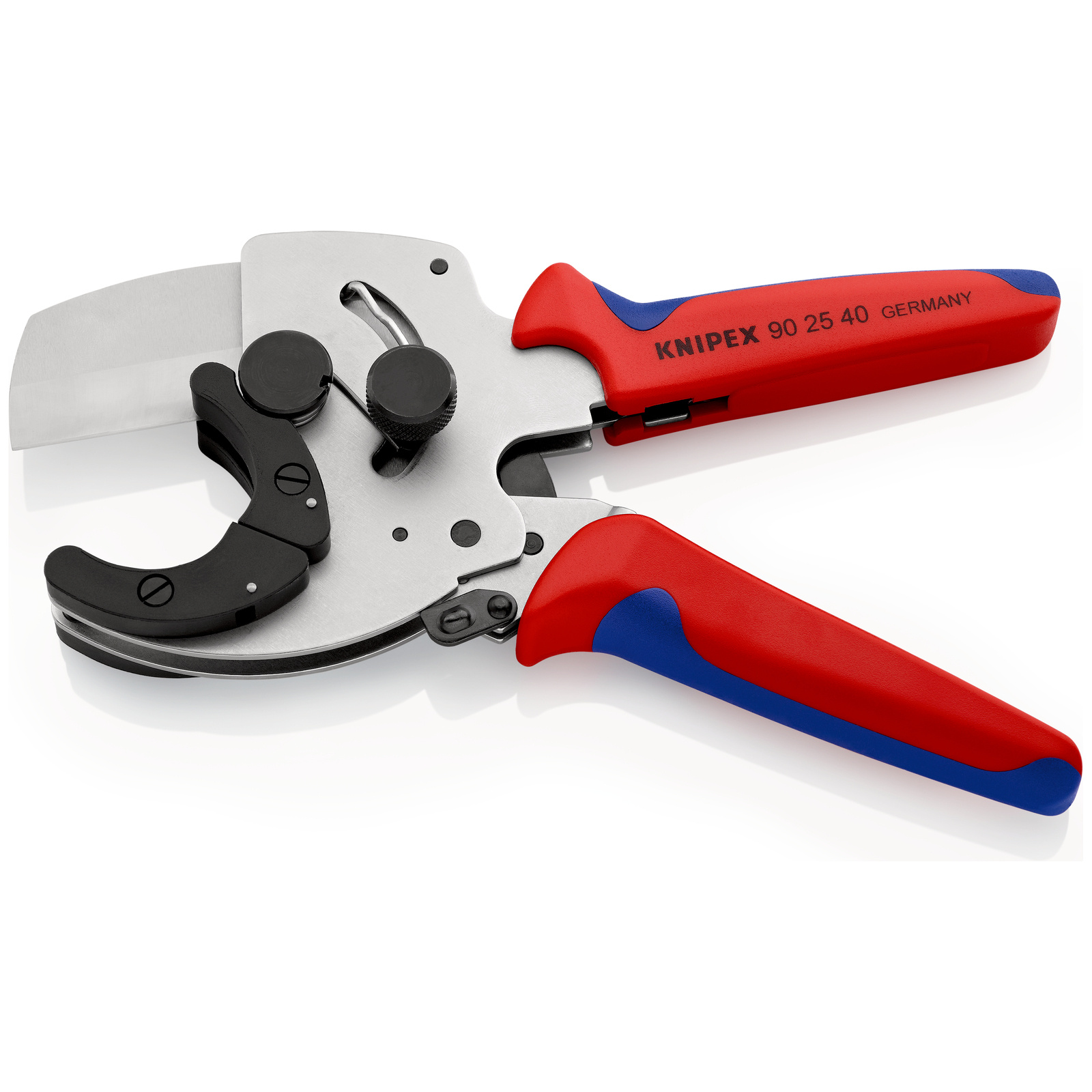 Coupe-tubes à cliquet pour tubes PVC et Multicouche de D26 à 40mm - 210mm KNIPEX - 902540