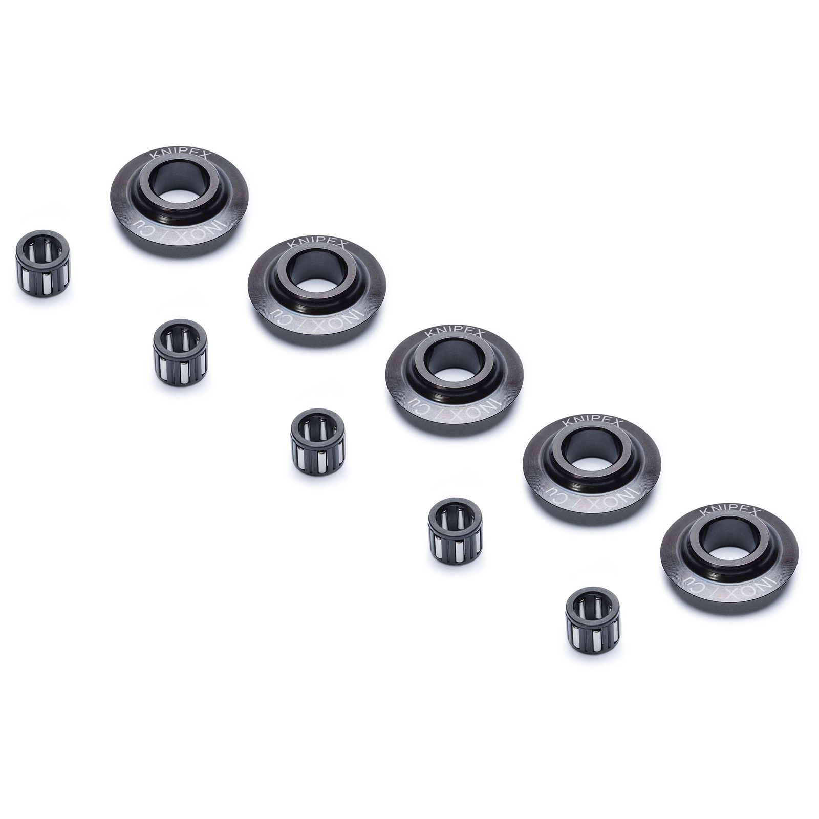 5 mollettes de coupe pour coupe-tube 90 31 02 SB et BK KNIPEX - 903902V03