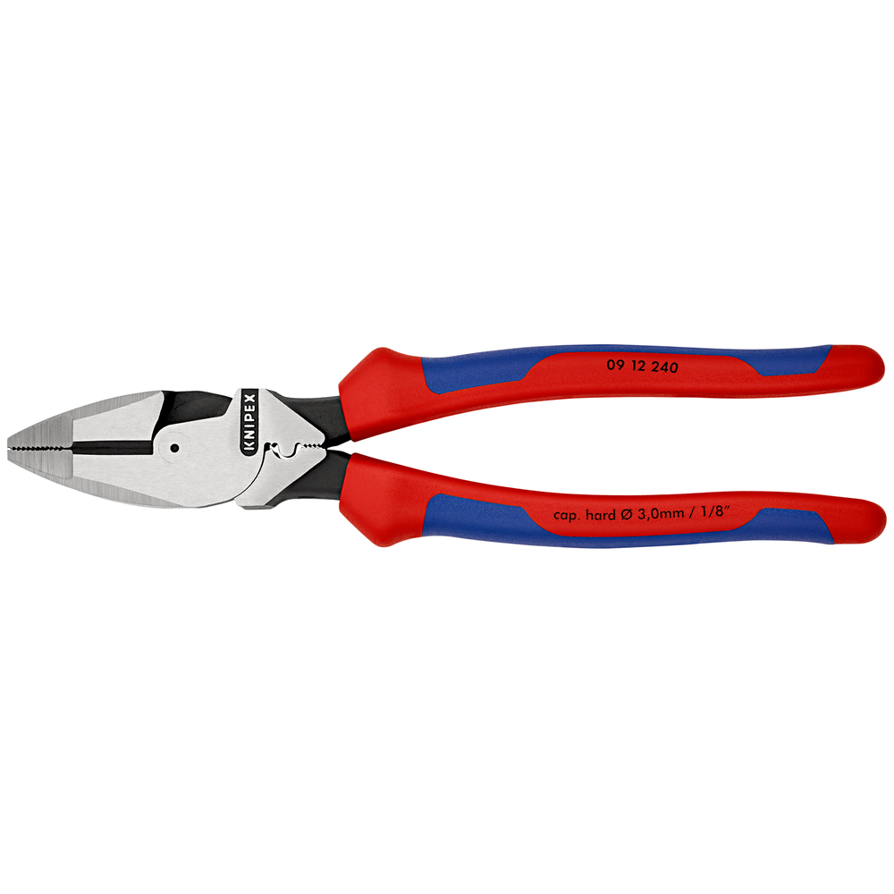 Pince universelle à forte démultiplication Lineman's Pliers - 240 mm - KNIPEX - 09 12 240