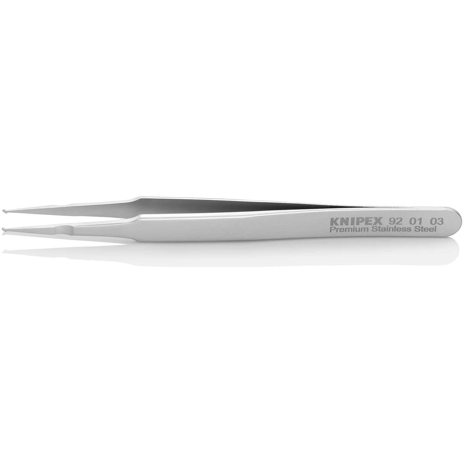 Pince brucelle inox SMD 120mm droite KNIPEX - 920103