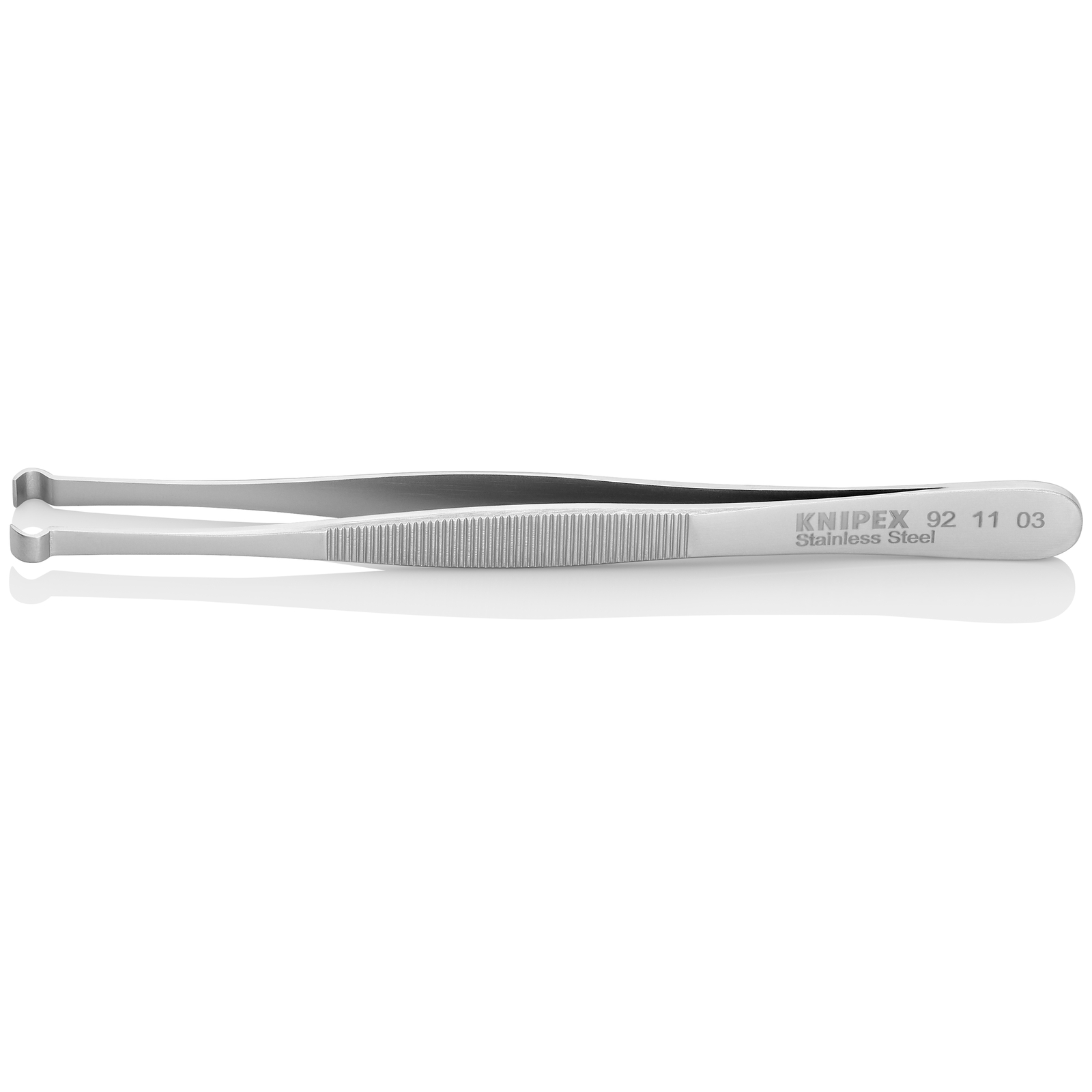 Pince brucelle inox de positionnement 122mm KNIPEX - 921103