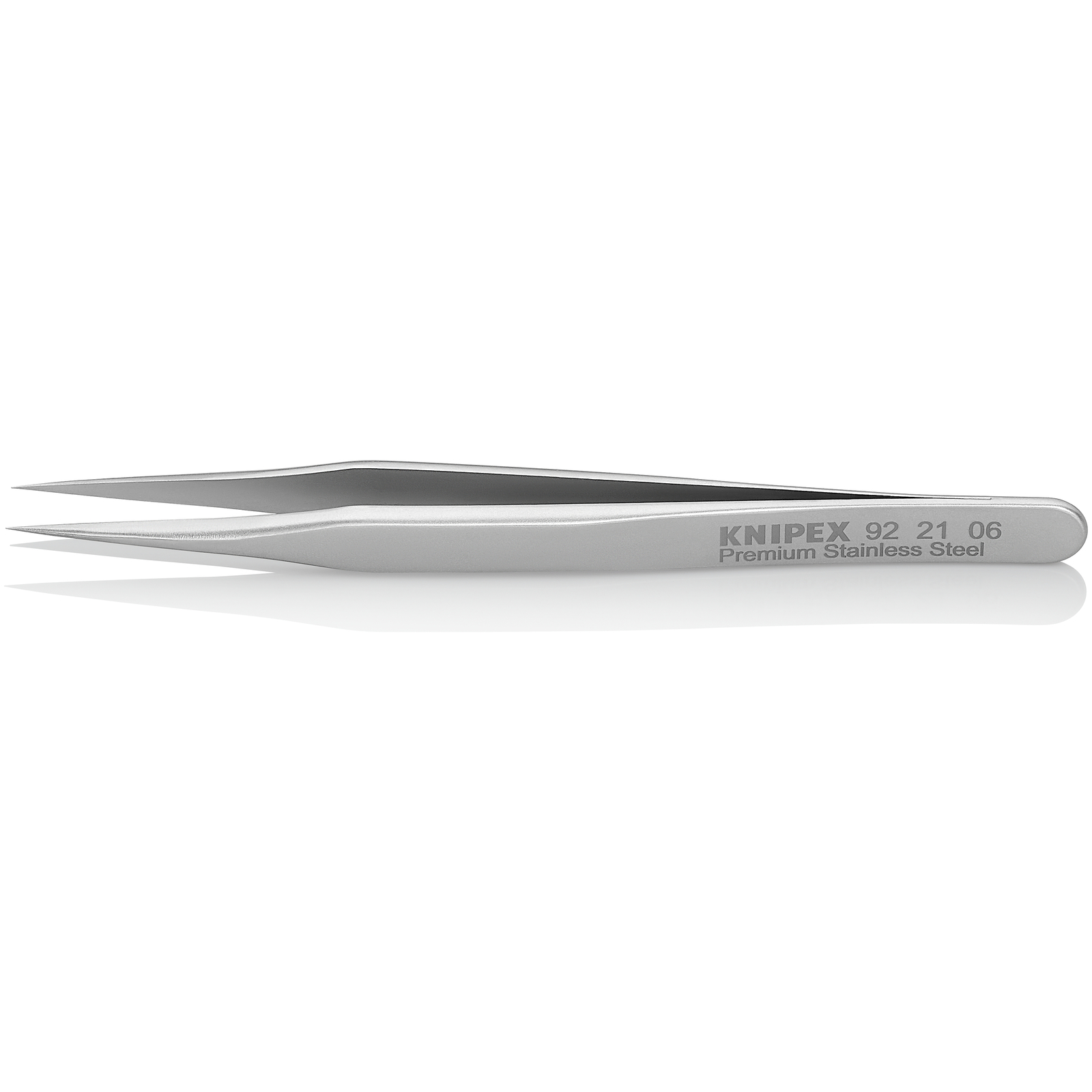 Pince brucelle inox 80mm lisse pointue KNIPEX - 922106