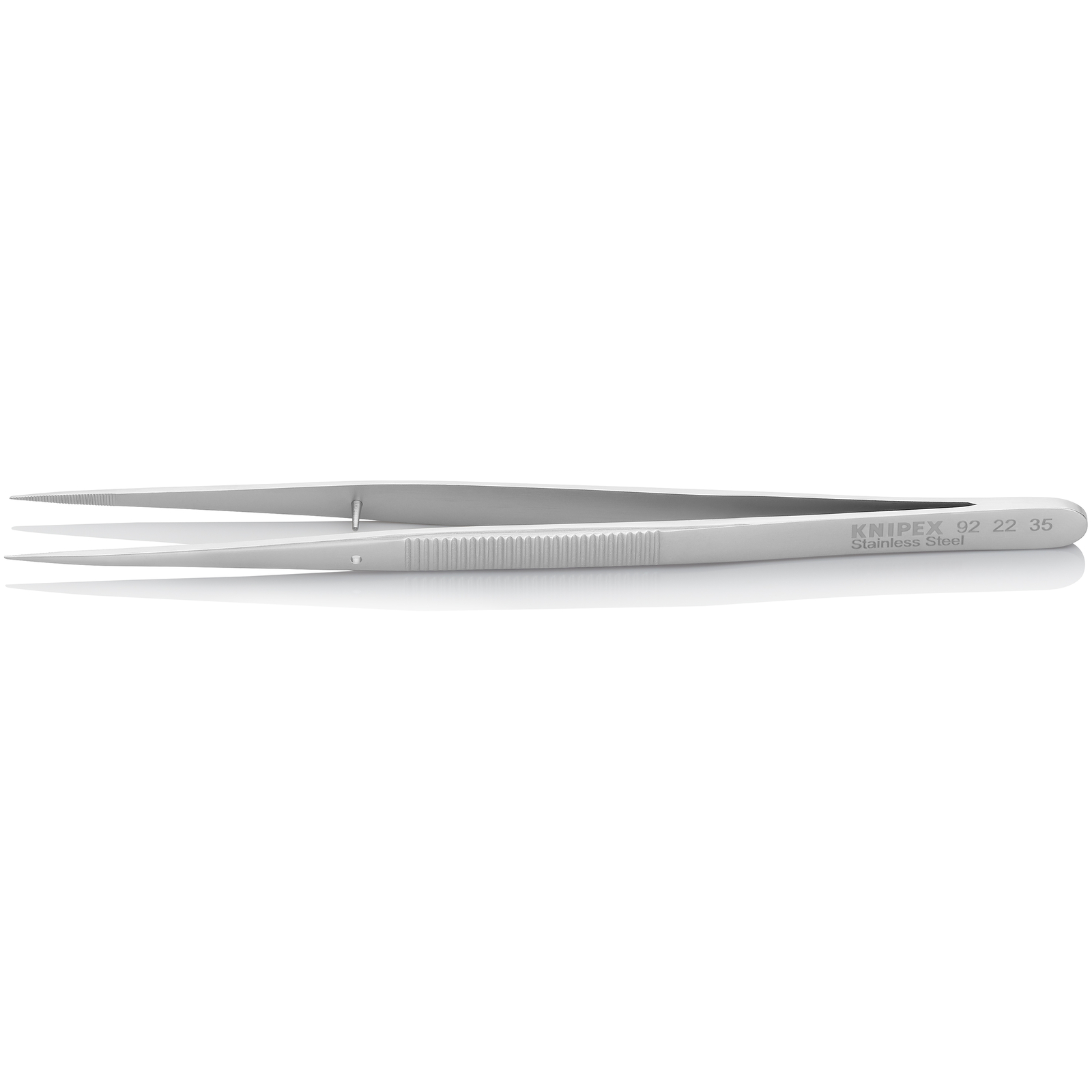 Brucelle de précision 155mm droite - Pointue - Acier inoxydable antimagnétique KNIPEX - 922235