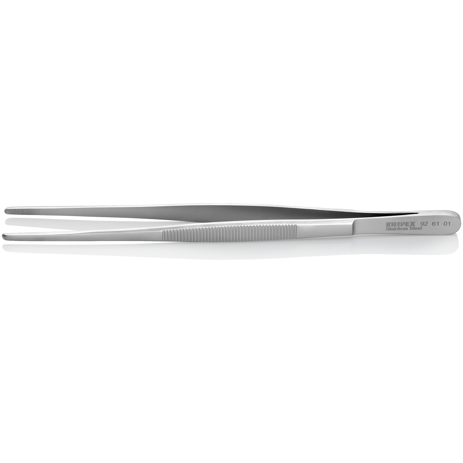 Pince brucelle inox 200mm striée KNIPEX - 926101