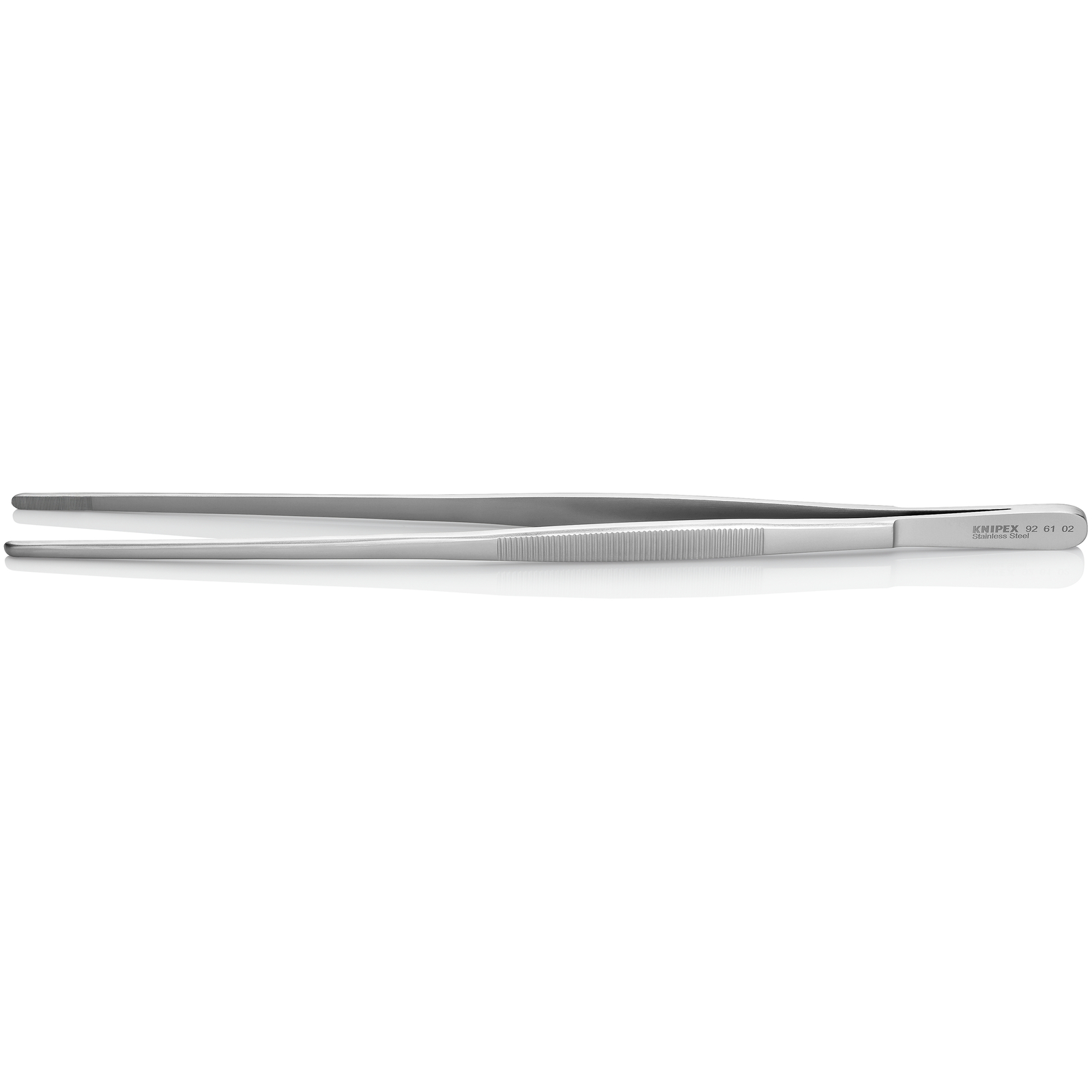 Pince brucelle inox 300mm striée KNIPEX - 926102
