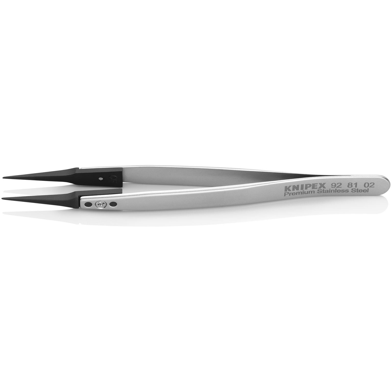 Pince brucelle inox à pointes remplaçables 130mm fine KNIPEX - 928102