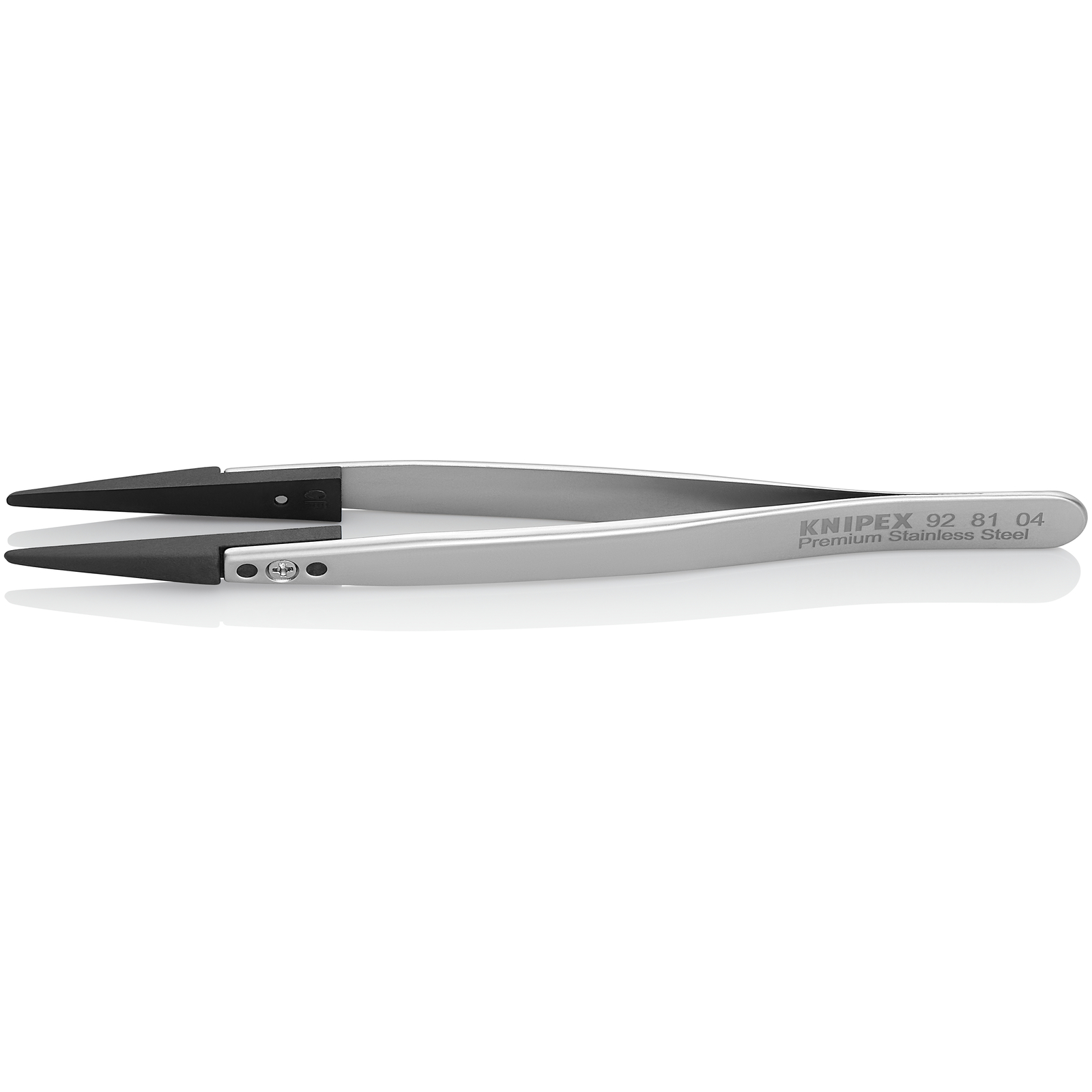 Pince brucelle inox à pointes remplaçables 130mm large KNIPEX - 928104
