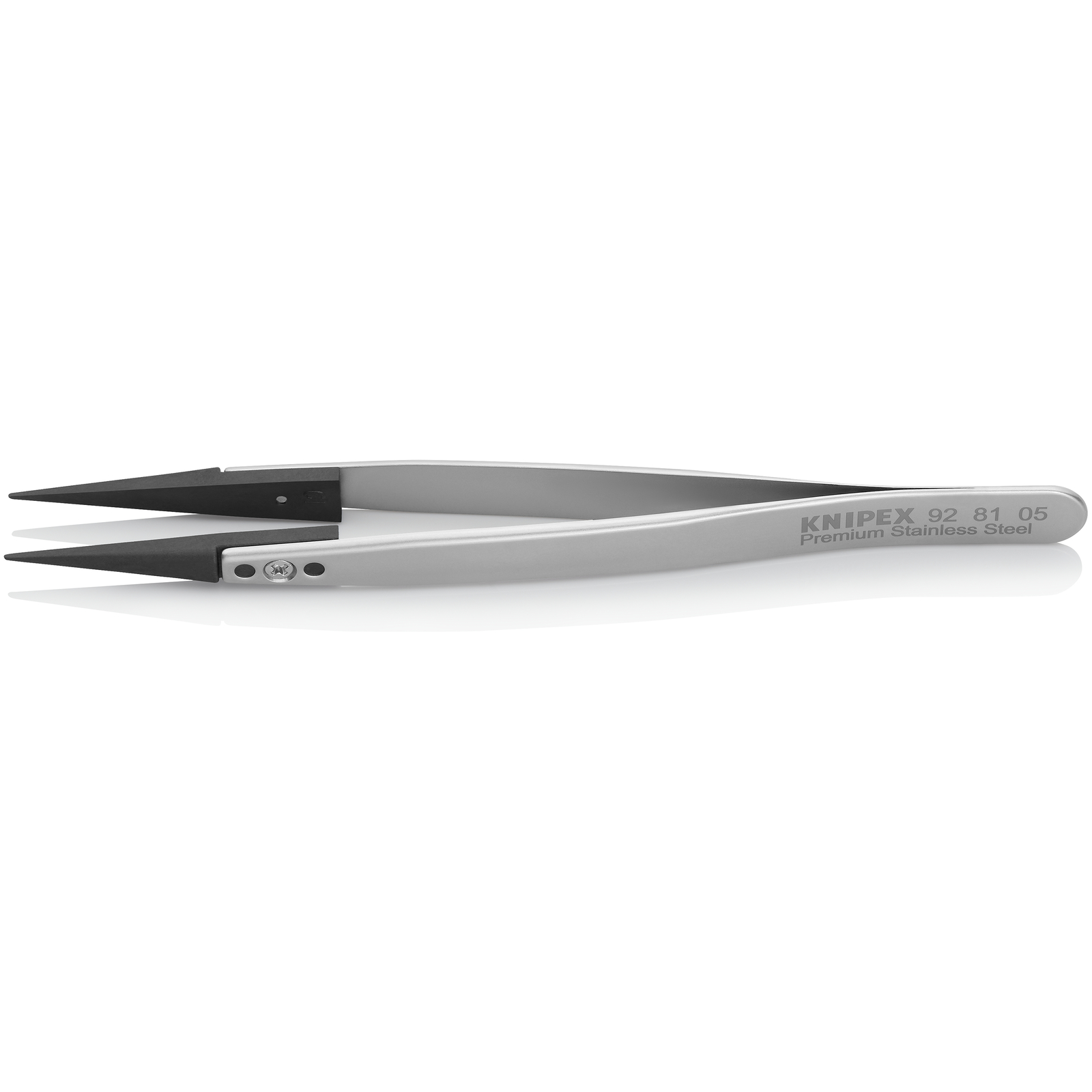 Pince brucelle inox à pointes remplaçables 130mm KNIPEX - 928105