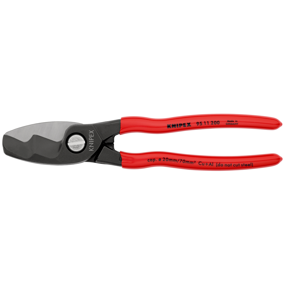 Coupe-cables 200mm ø20mm 70mm² KNIPEX - 95 11 200 SB