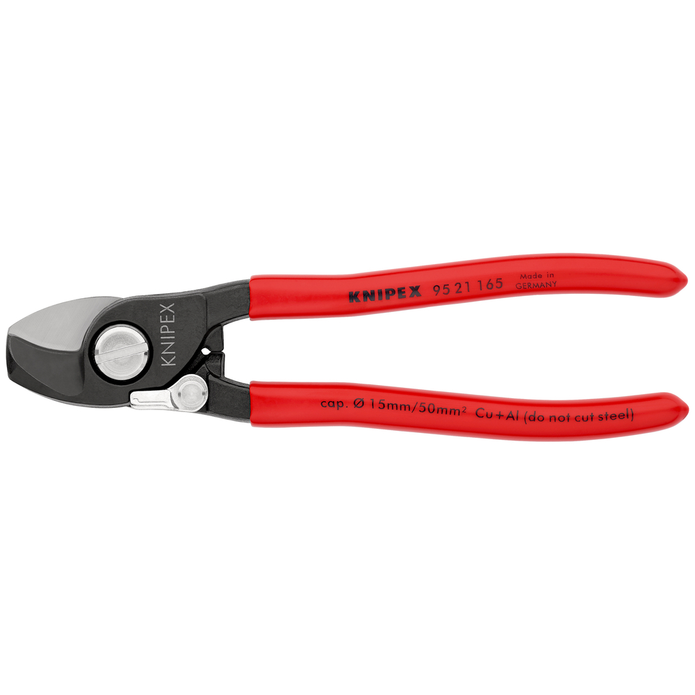 Coupe-cables 165mm ø15mm 50mm² KNIPEX - 95 21 165 SB