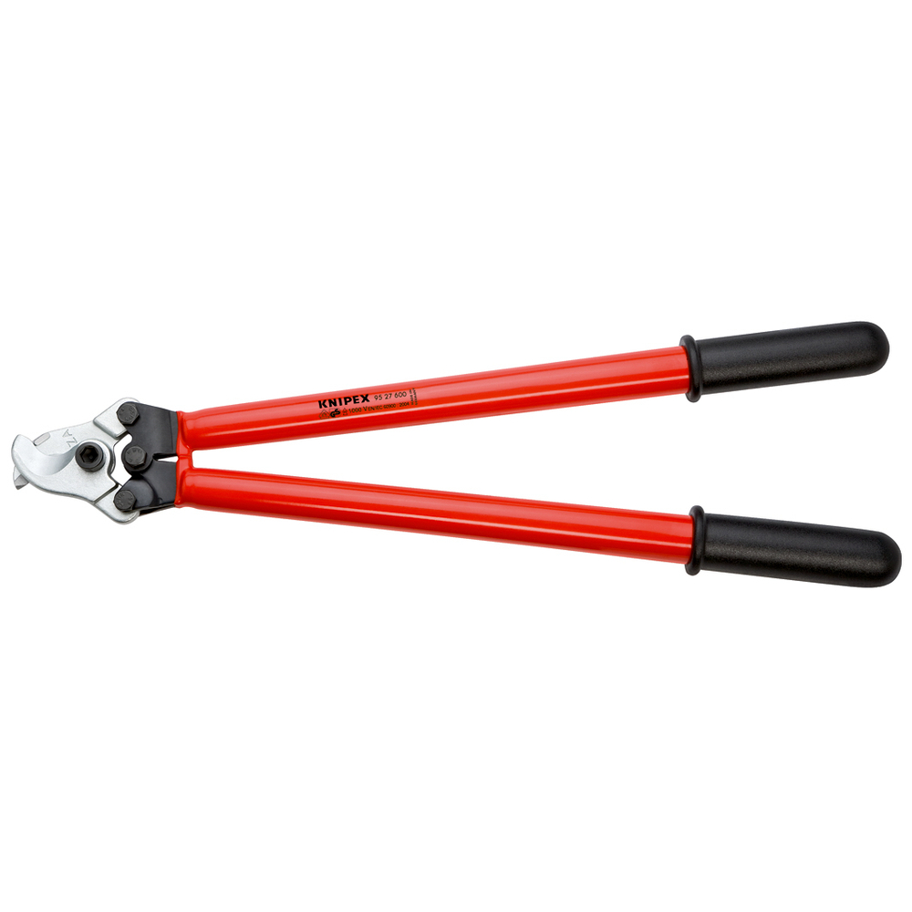 Coupe-câbles 600mm - Ø27mm/150mm² Cu/Al - Gainage surmoulé isolé 1000V KNIPEX - 9527600